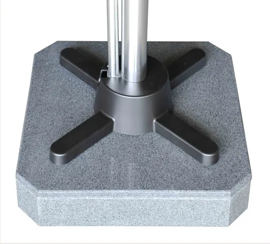 Sonnenschirmst�nder �LIRO Mini Plus 50K� Granitschirmfu� dunkel, Schnellspanner